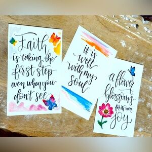 “Faith & Feel Good” Note Set (3 pack)